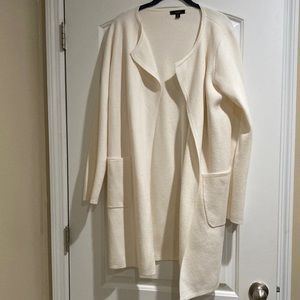 J Crew Juliette collarless sweater-blazer